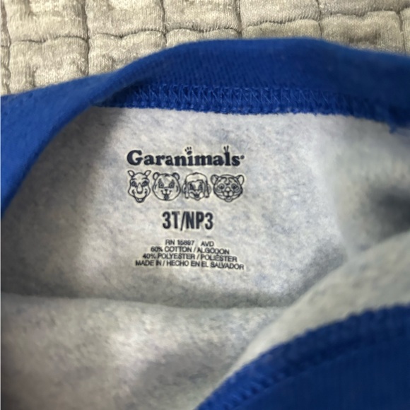 Blue Geometric Patterned Sweater - Picture 2 of 2